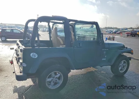1999 Jeep Wrangler / Tj Se from USA, damaged, VIN 1J4FY29P2XP490077